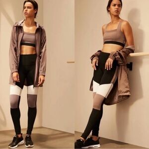 Zella Wonder Hi Rise Colorblock Legging Size Large